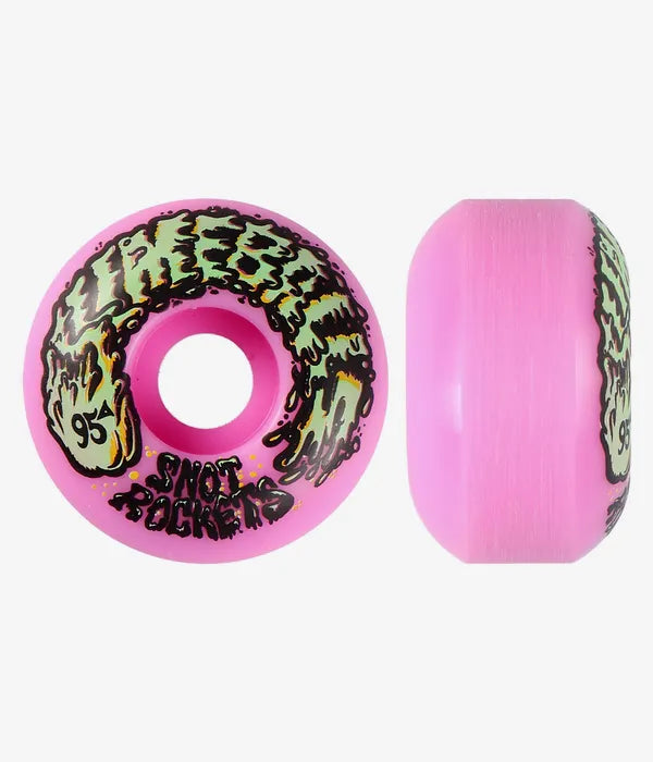 SLIME BALLS SNOT ROCKETS PASTEL PINK 54MM 95A