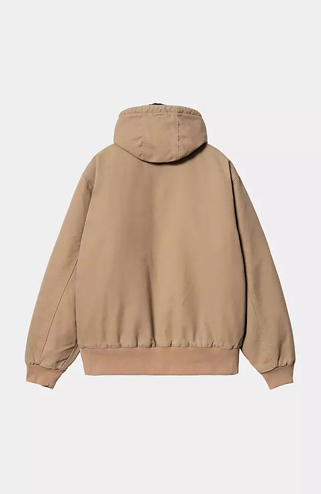 Chaqueta CARHARTT WIP OG ACTIVE MARRÓN CAQUI PEANUT AGED CANVAS