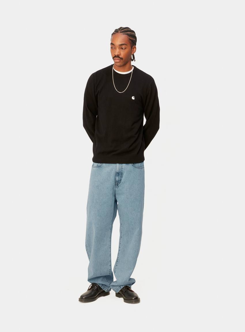 CARHARTT WIP LANDON PANT Blue Bleached