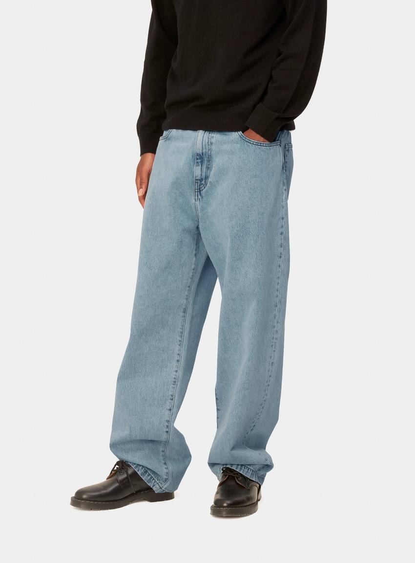 CARHARTT WIP LANDON PANT Blue Bleached