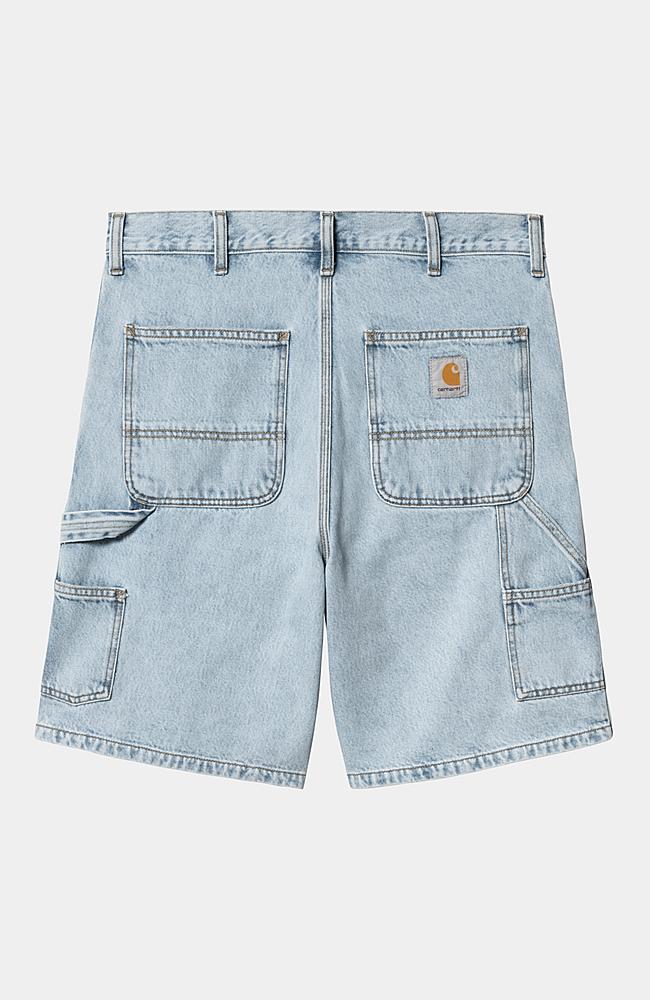 Carhartt wip Double Knee Short       blue /heavy Stone