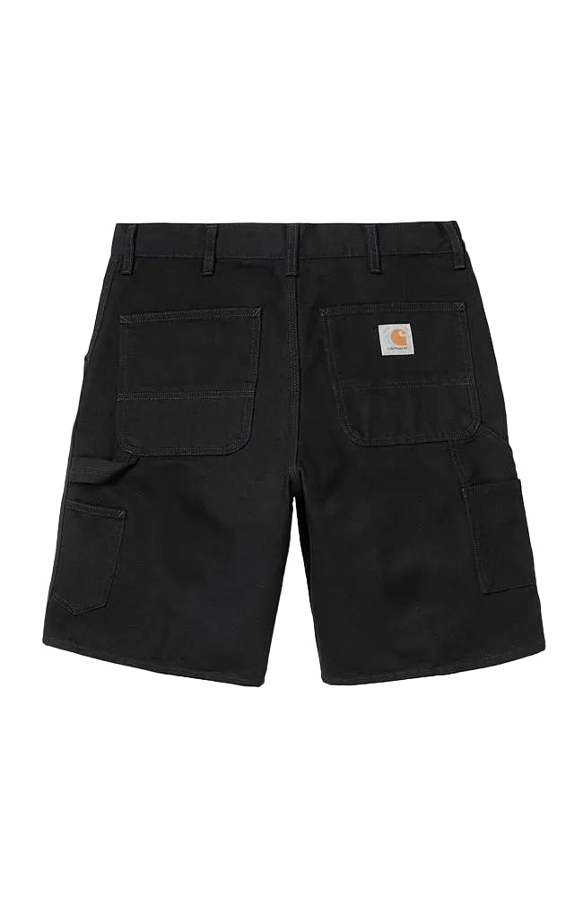 Carhartt wip Single Knee Short Black Rinsed