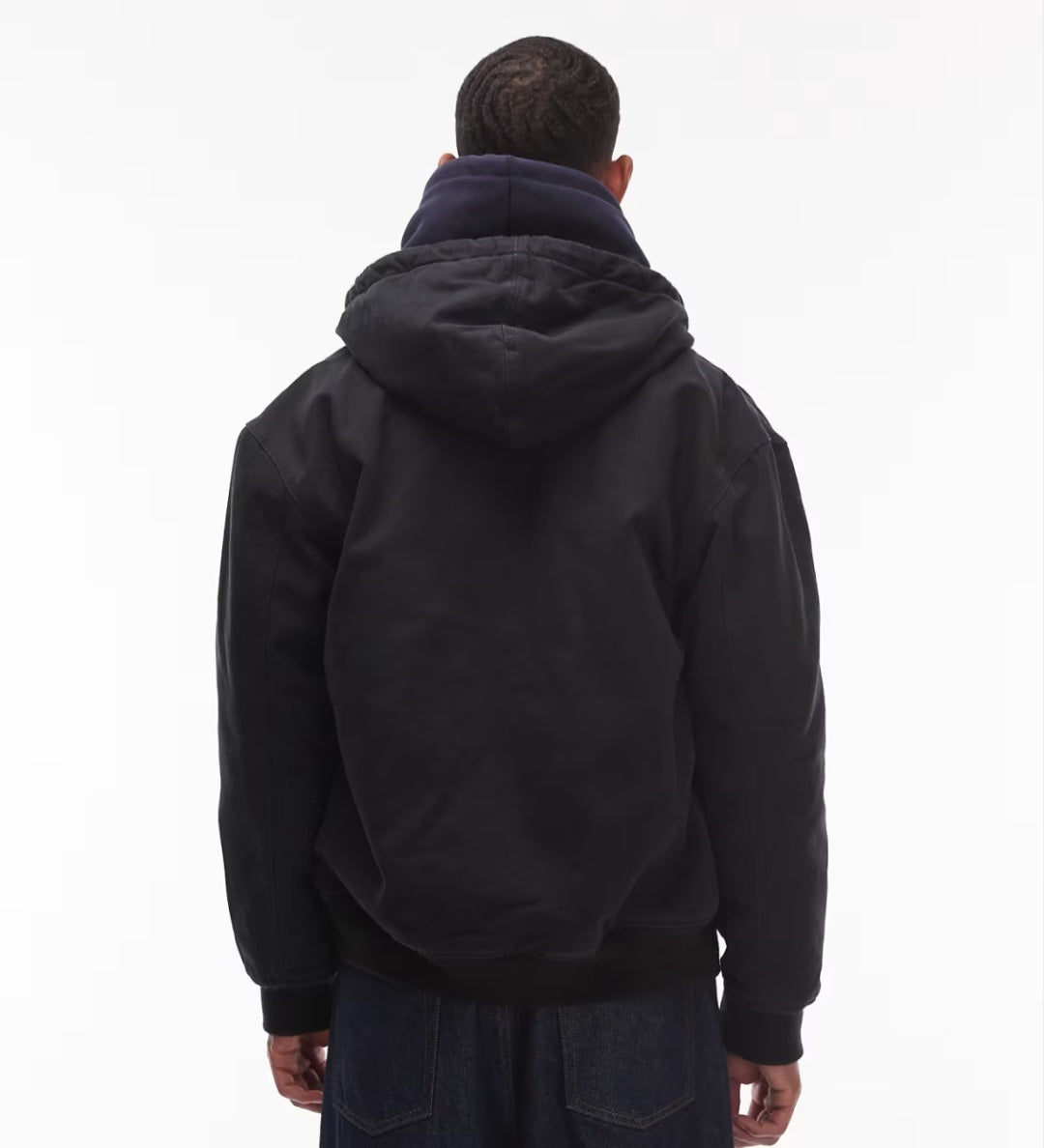 Chaqueta de lona con capucha Dickies Hilham en color negro