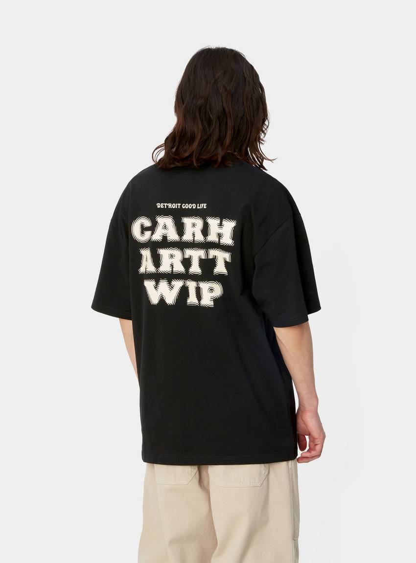 CARHARTT S/S MIST T-SHIRT BLACK/ WAX