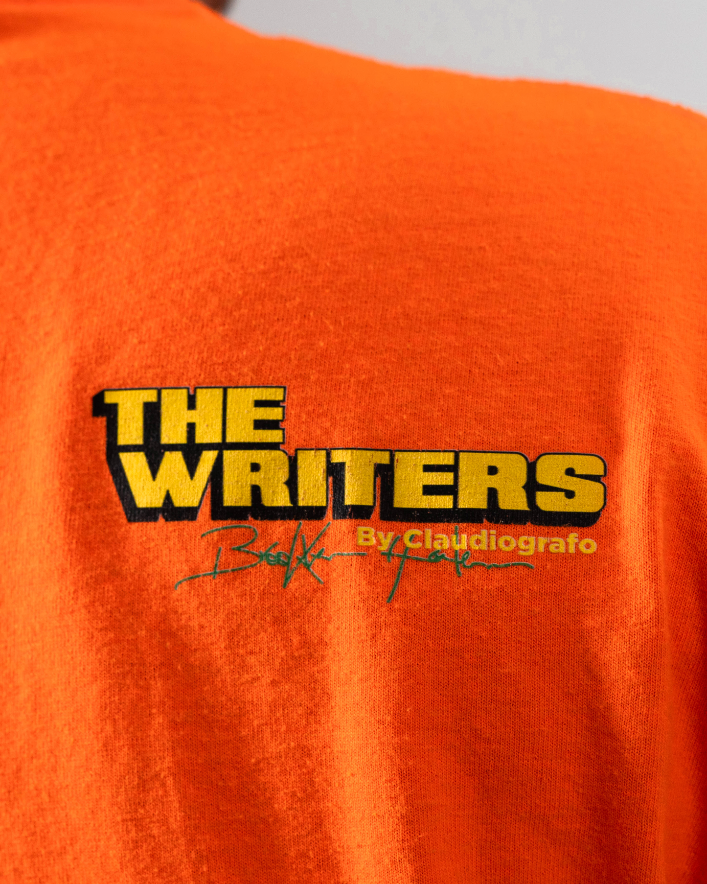 CAMISETA BROOKLYN HARLEM X THE WRITERS NARANJA PRO