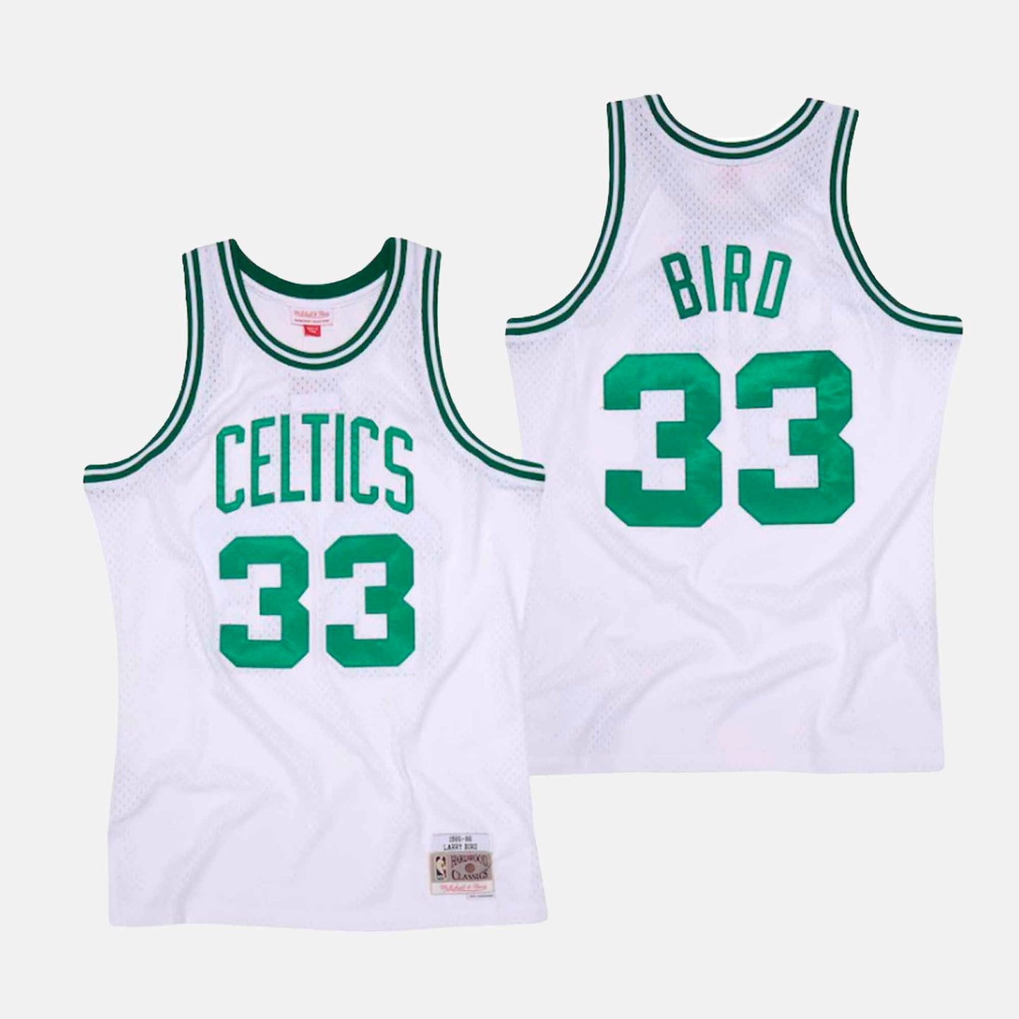 MITCHELL AND NESS SWINGMAN JERSEY BOSTON CELTICS HOME 1985-86 LARRY BIRD