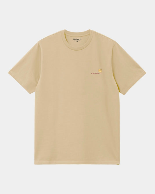 CARHARTT WIP AMERICAN SCRIPT MARRÓN RATTAN