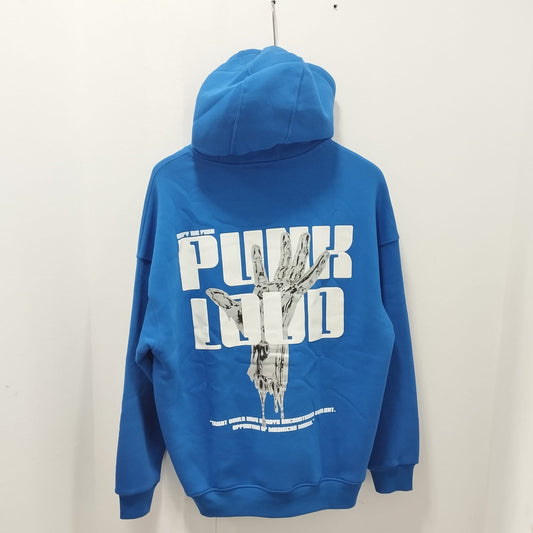 2512 PUNK LOUD HOODIE AZUL