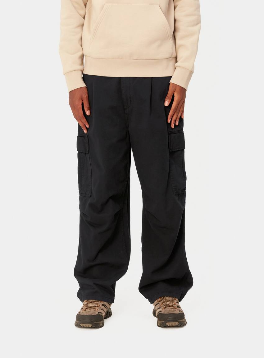 CARHARTT WIP COLE CARGO PANTS (BLACK)