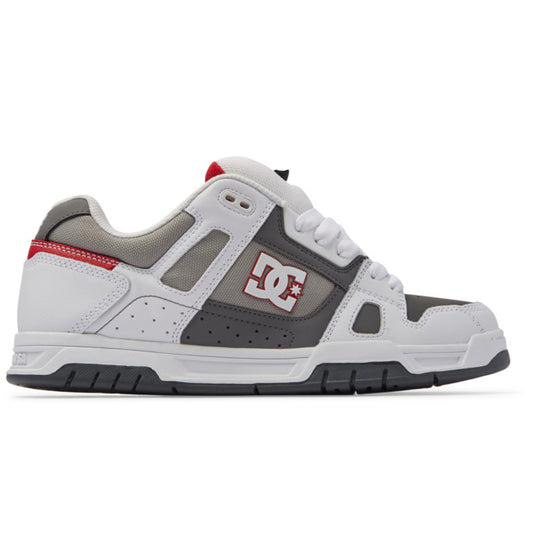 DC SHOE STAG WHITE/GREY/GREY