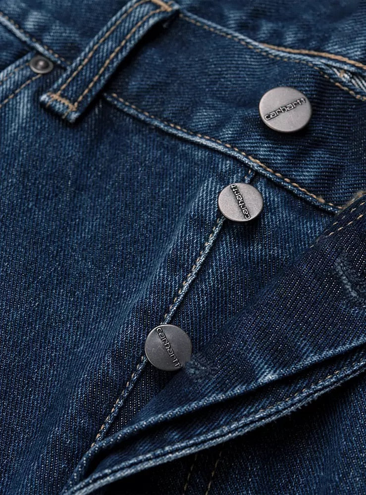 CARGARTT WIP NEWEL PANT BLUE
STONE WASHED