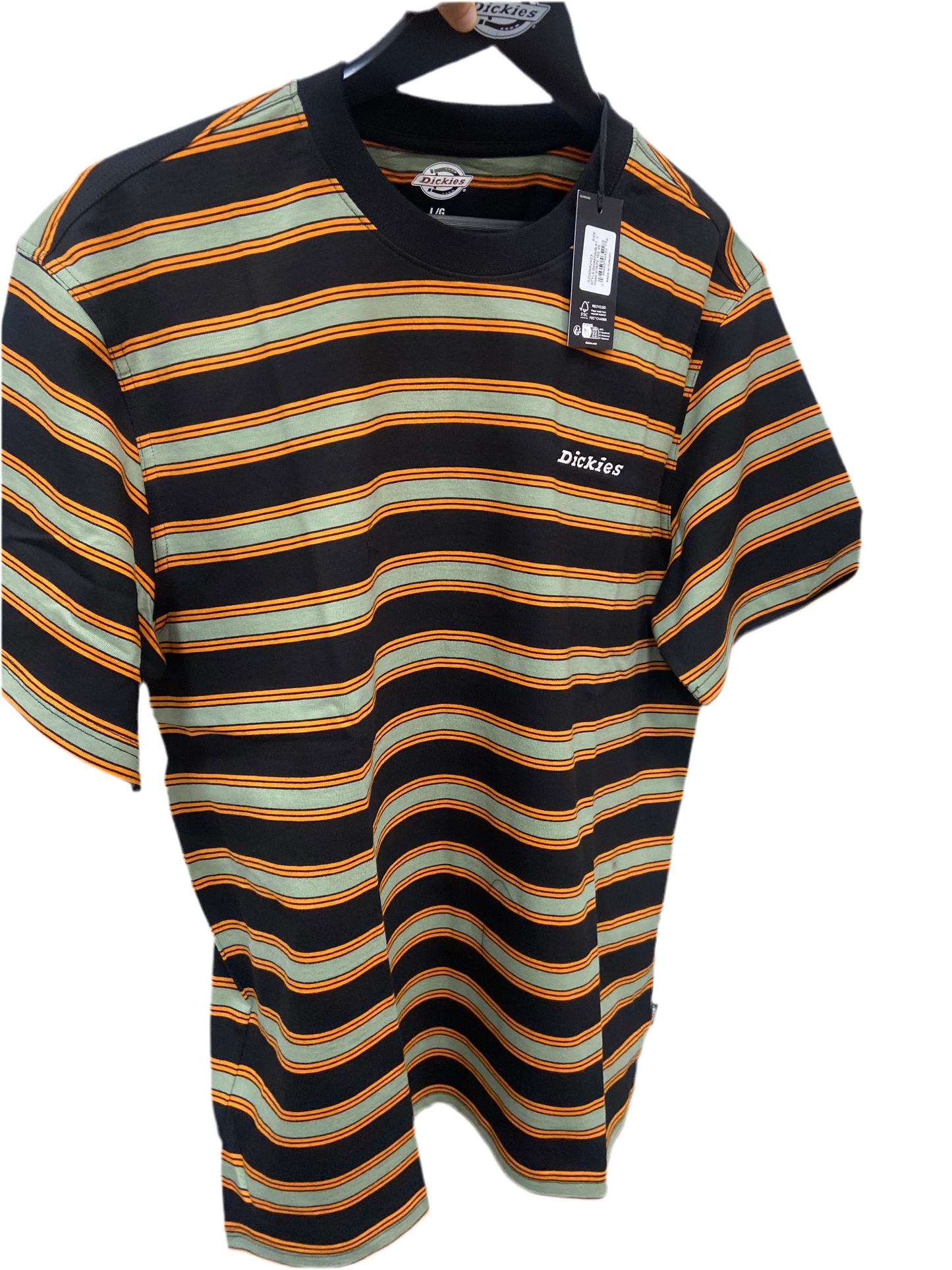 YORK STRIP TEE SS DK0A87QVBLK1