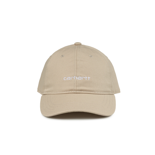 Canvas Sript Cap Fleur de Sel/ white