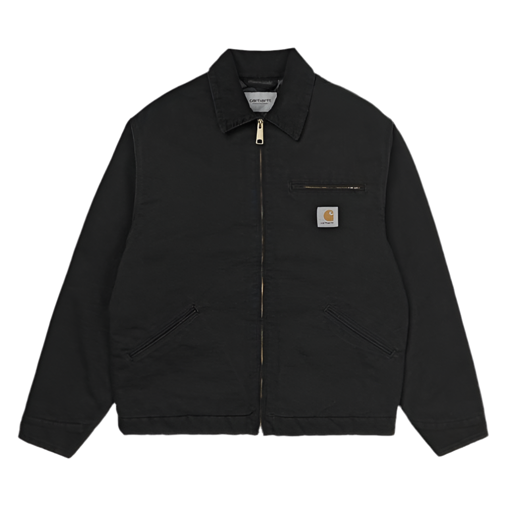 CHAQUETA CARHARTT WIPP OG DETROIT NEGRO AGED CANVAS