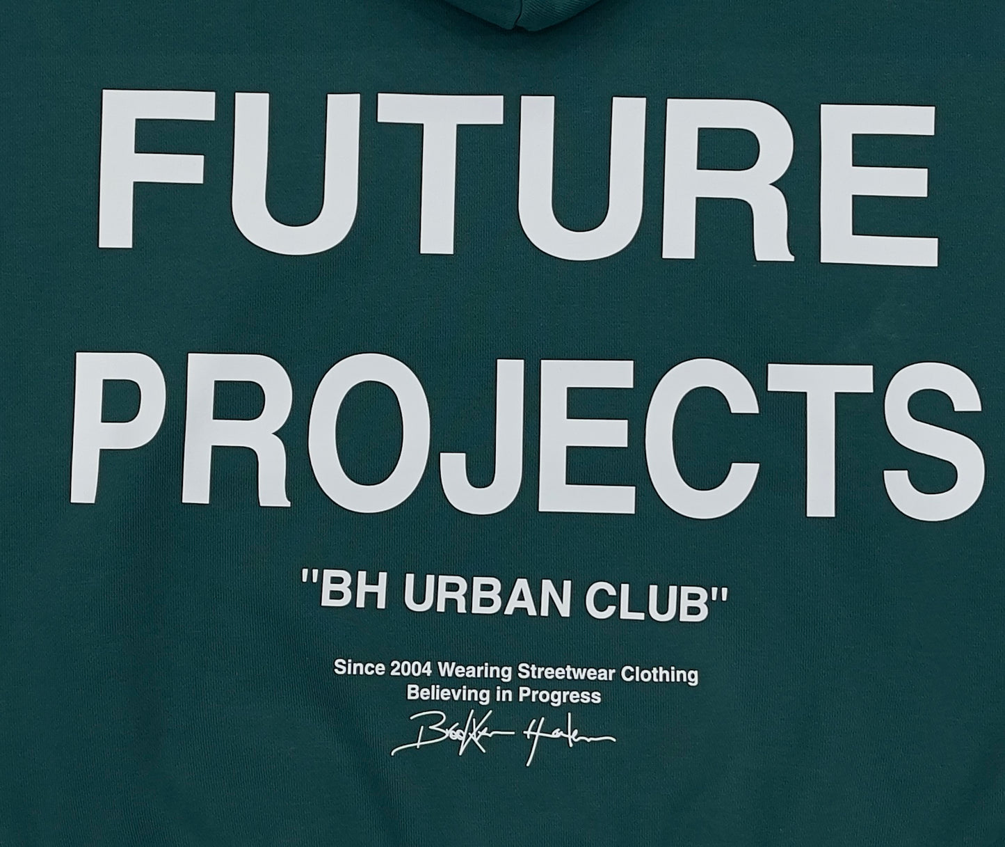 BROOKLYN HARLEM HOODIE FUTURE (Green)