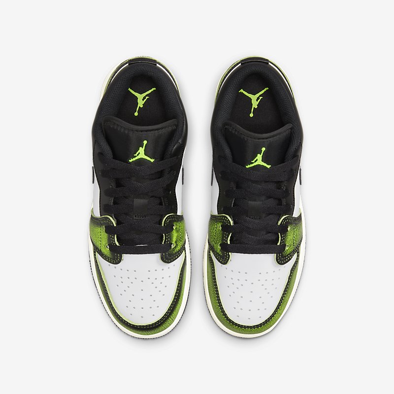 AIR JORDAN 1 LOW WEAR AWAY ELECTRIC GREEN GS DO8244-003