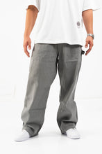 Cargar imagen en el visor de la galería, (CBROOKLYN HARLEM BH 90s Big Boy skater pants Rhino grey
