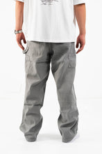 Cargar imagen en el visor de la galería, (CBROOKLYN HARLEM BH 90s Big Boy skater pants Rhino grey
