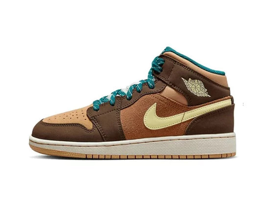 AIR JORDAN 1 MIDCACAO WOW GS DZ6335-200