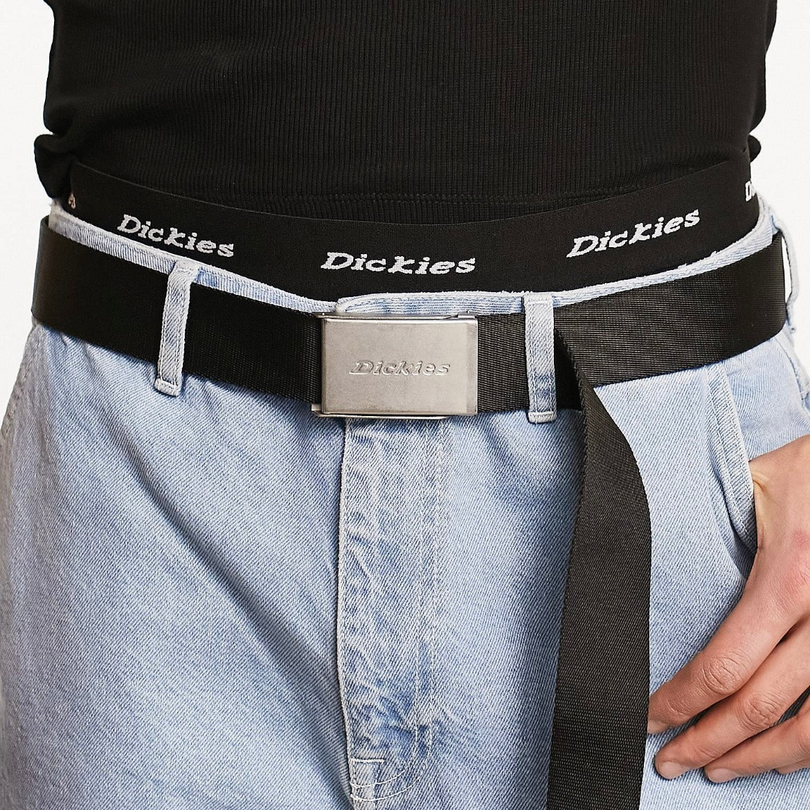 DICKIES CLIP BELT BLACK