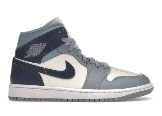 Jordan 1 Mid en azul difuminado Wmn's BQ6472-140