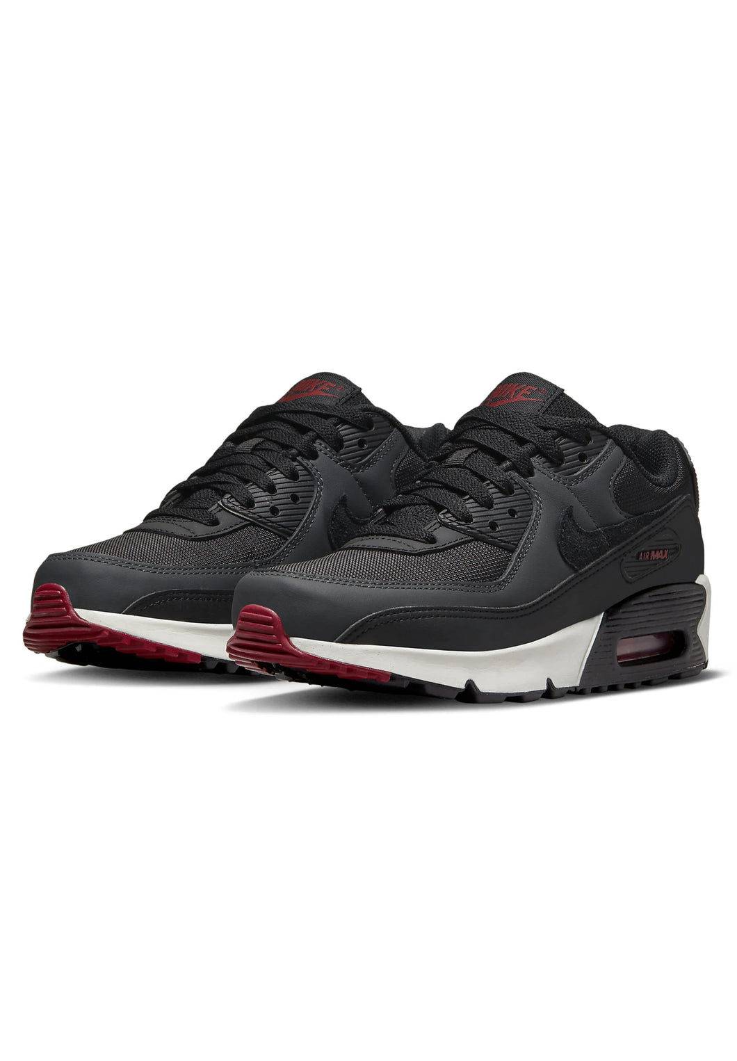 NIKE AIR MAX  90 LTR
ANTHRACITE TEAM RED (GS)