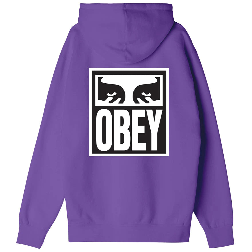 OBRY EYES ICON HOODIE PASSION FLOWER MORADO