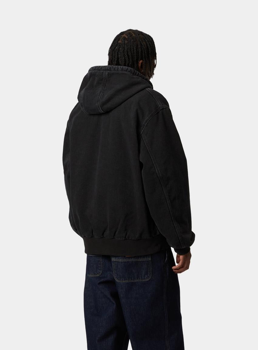 CARHARTT WIP OG ACTIVE  Chaqueta Black stone washed