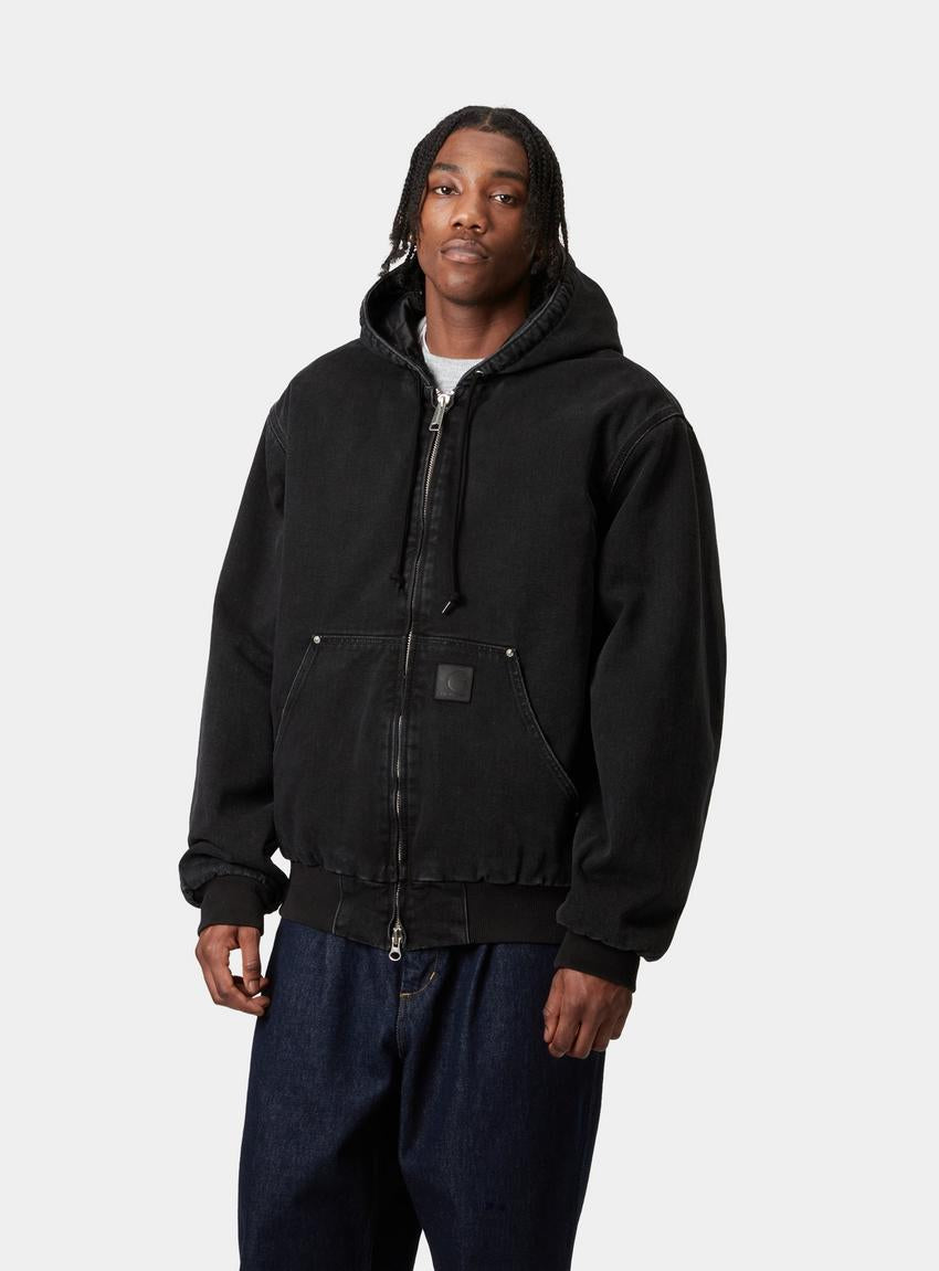 CARHARTT WIP OG ACTIVE  Chaqueta Black stone washed