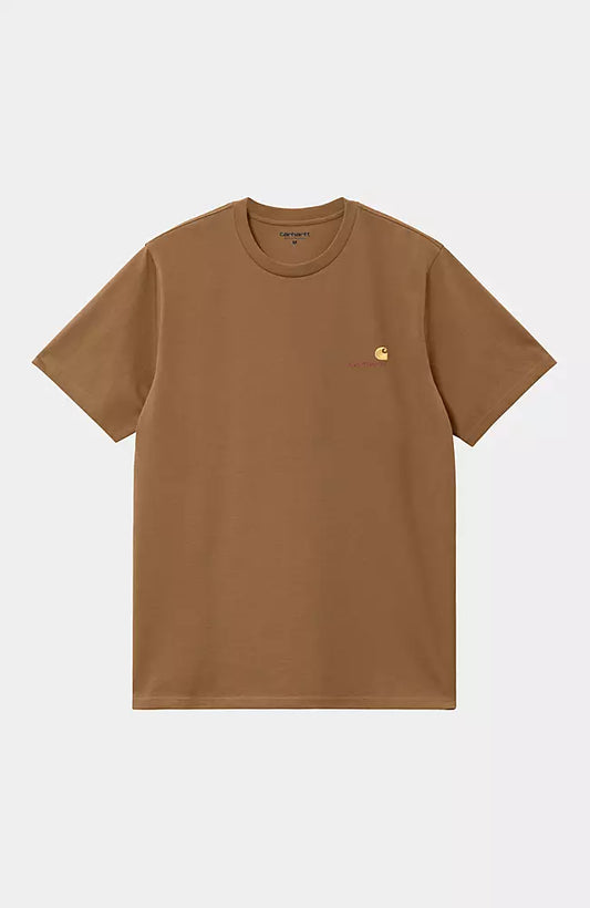 CARHARTT WIP AMERICAN SCRIPT HAMILTON MARRÓN