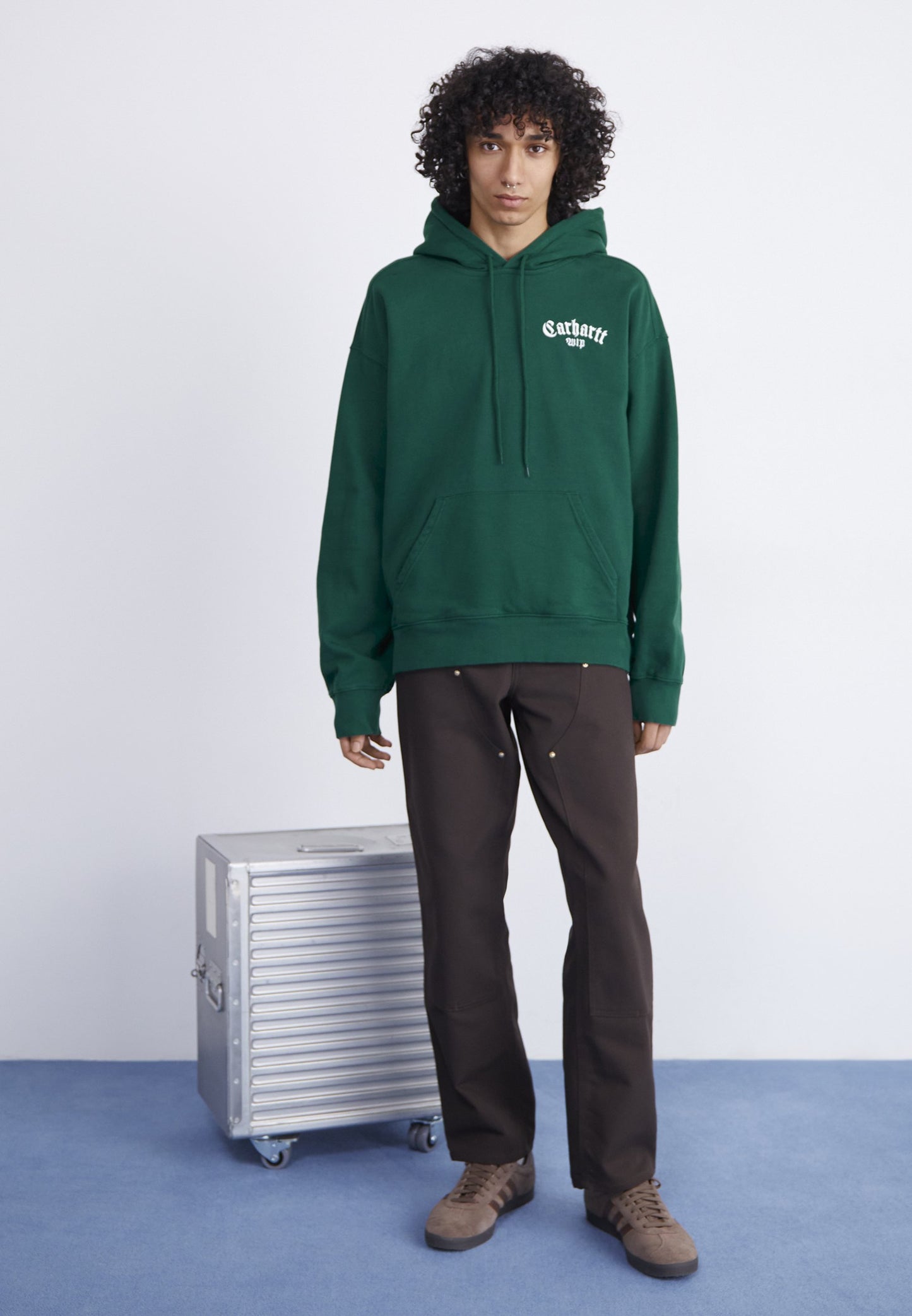 CARHARTT WIP HOODED ONYX SCRIPT - Hoodie