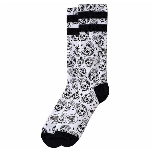 AMERICAN SOCKS “SKATER SKULL” MID HIGH