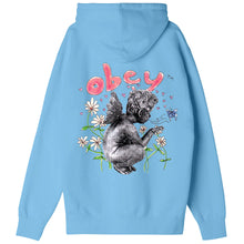 Cargar imagen en el visor de la galería, OBEY GARDEN FAIRY HEAVYWEIGHTS HOOD SKY BLUE
