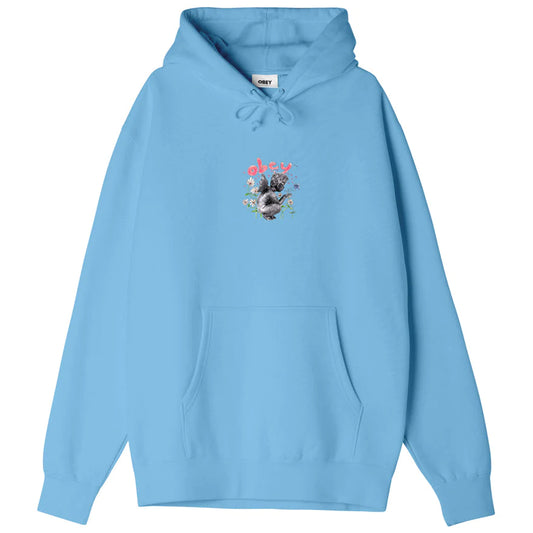 OBEY GARDEN FAIRY HEAVYWEIGHTS HOOD SKY BLUE