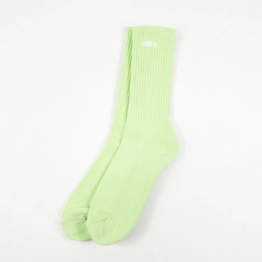 OBEY BOLD SOCKS ICE GREEN