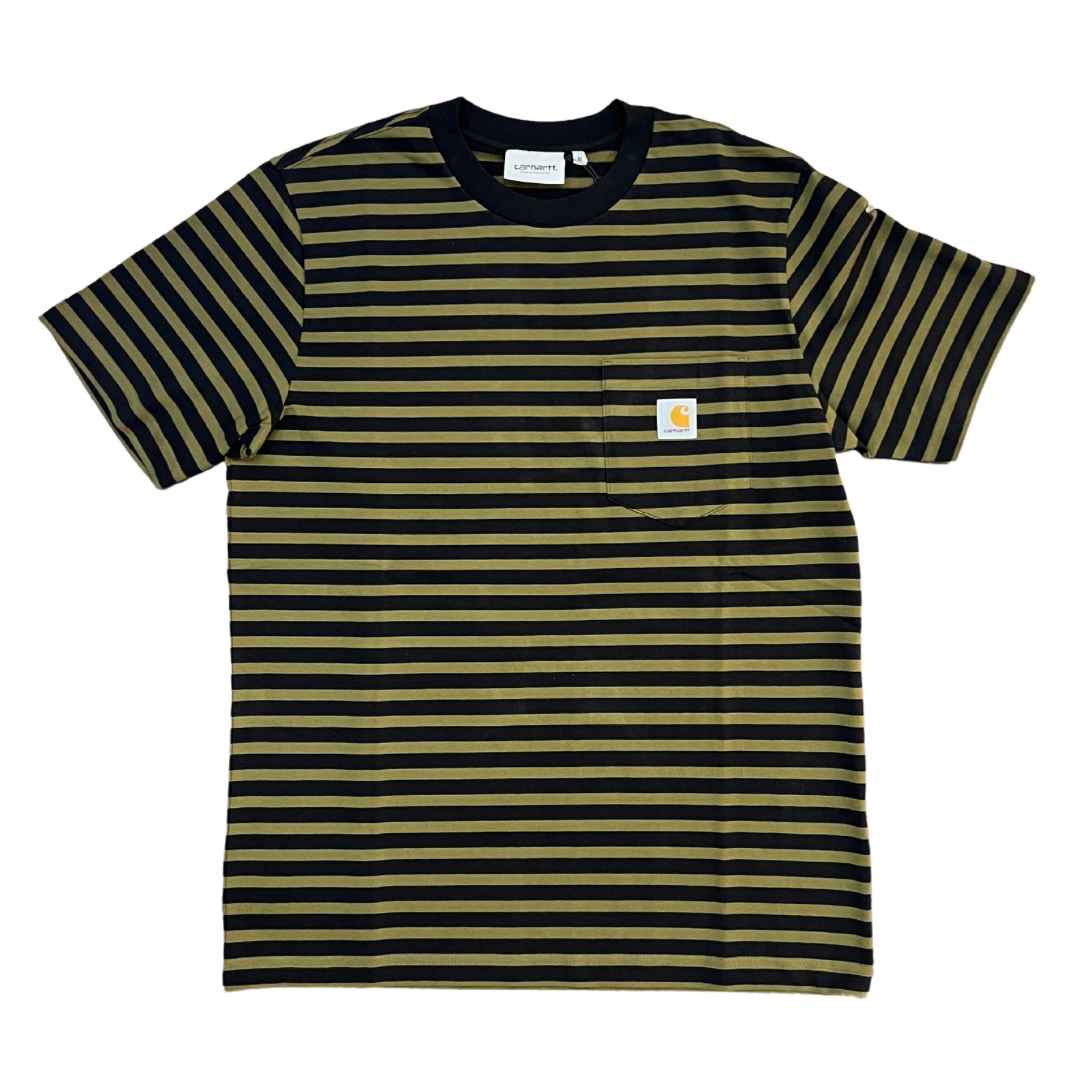 CARHARTT WIP SEIDLER POCKET NEGRO AMARILLO