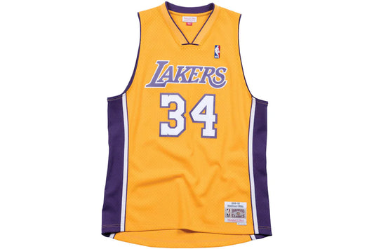 MITCHELL & NESS SWINGMAN JERSEY LOS ANGELES LAKERS HOME 1984-85 SHAQUILE O’NEAL