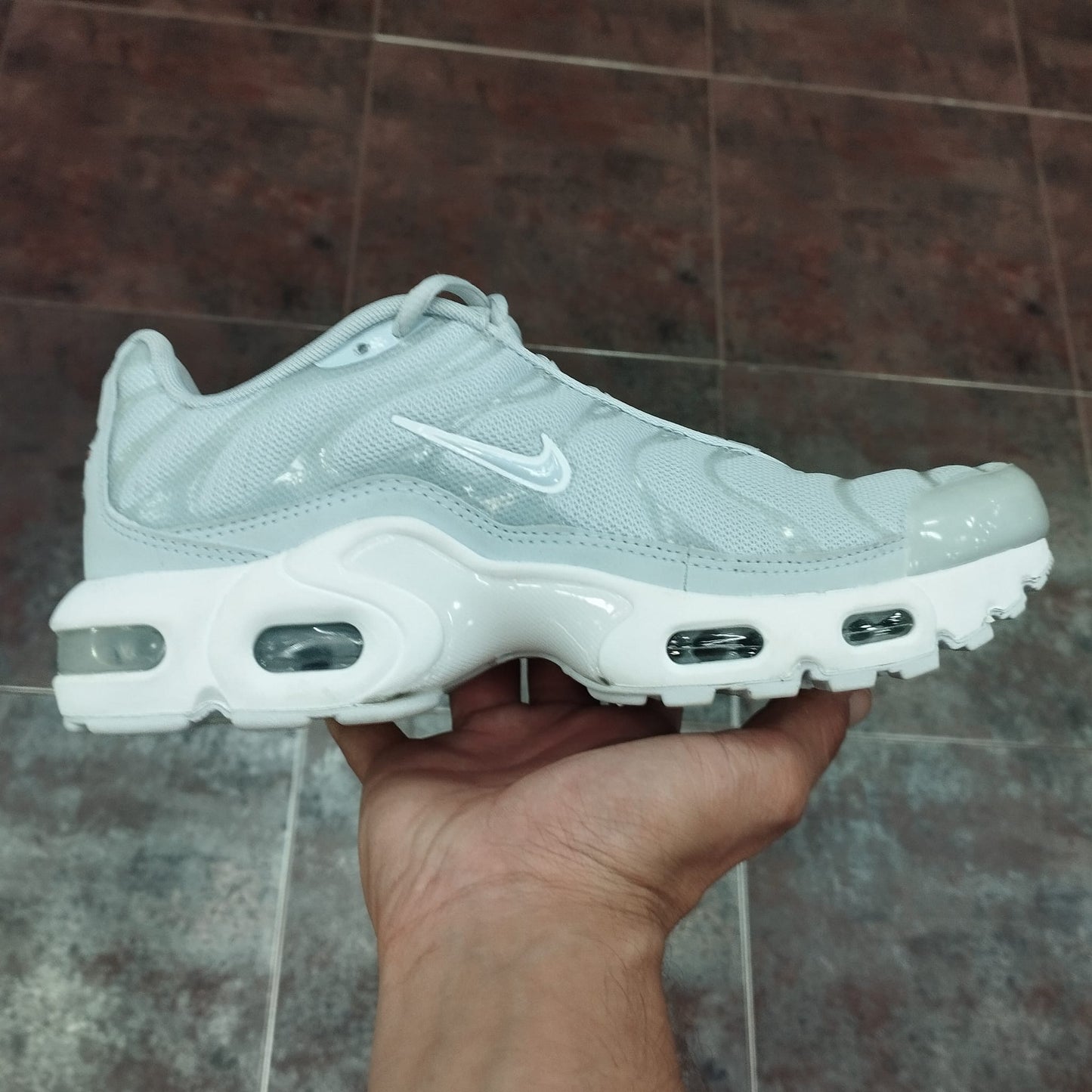NIKE AIR MAX PLUS GS AURA BLANCO CD0609-407