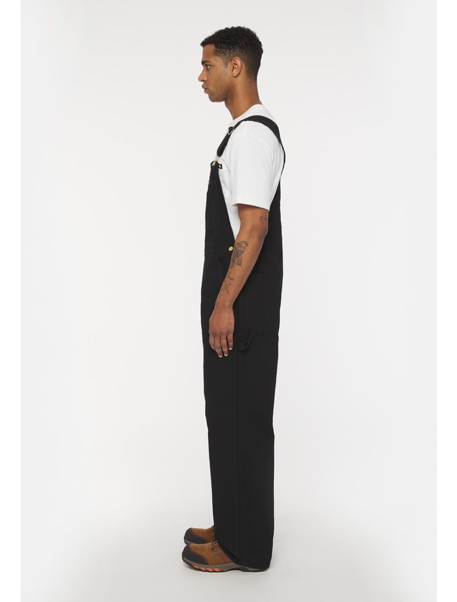 DICKIES BIB OVERALL BLACK PETO