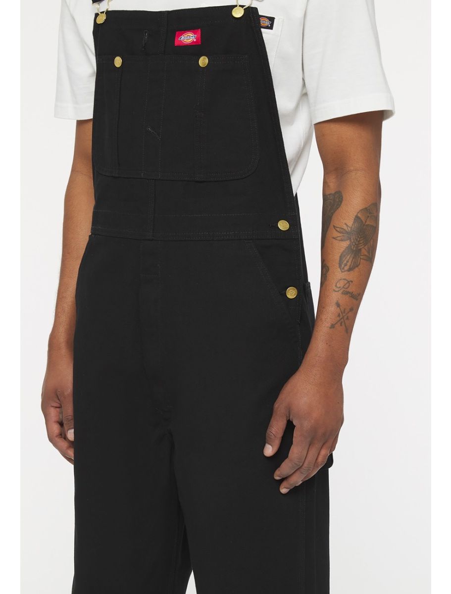 DICKIES BIB OVERALL BLACK PETO