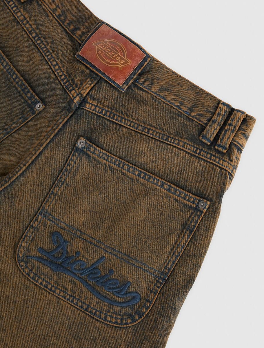 Dickies Loose Wave Denim Rinsed Fade Azul DK0A4ZAQK591