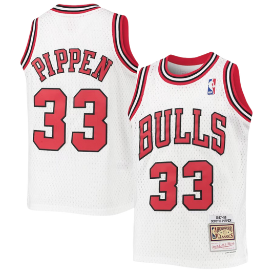 MITCHELL & NESS SWINGMAN NBA JERSEY SCOTTIE PIPPEN CHICAGO BULLS 1997-98