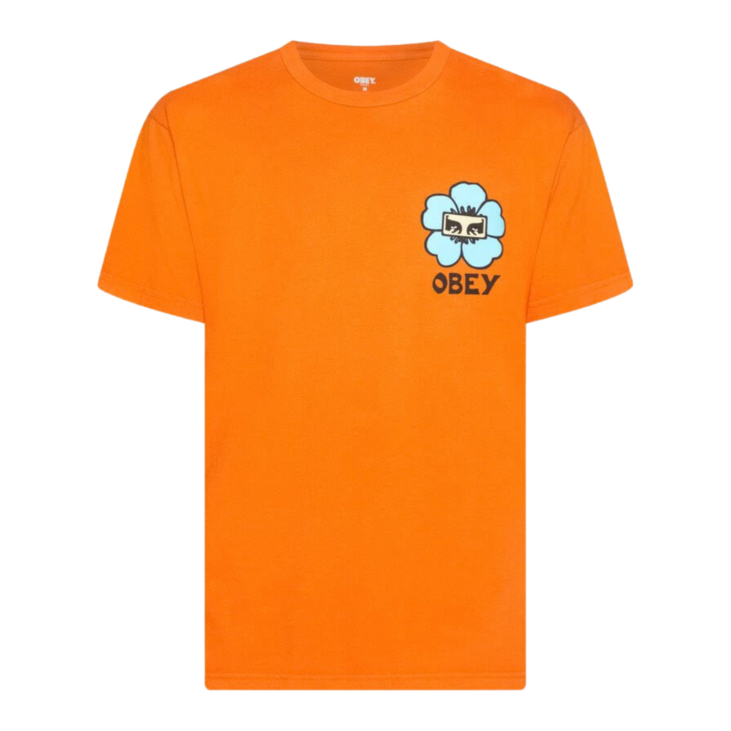 OBEY LA FLOR S/S ORANGE