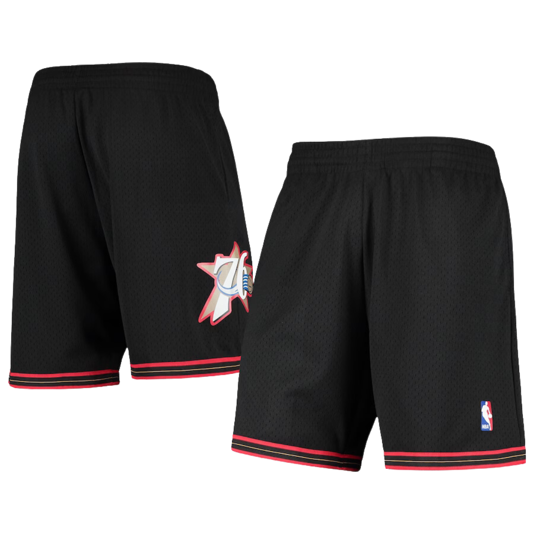 MITCHELL & NESS SWINGMAN SHORTS PHILADELPHIA 76ERS ROAD 2000-01