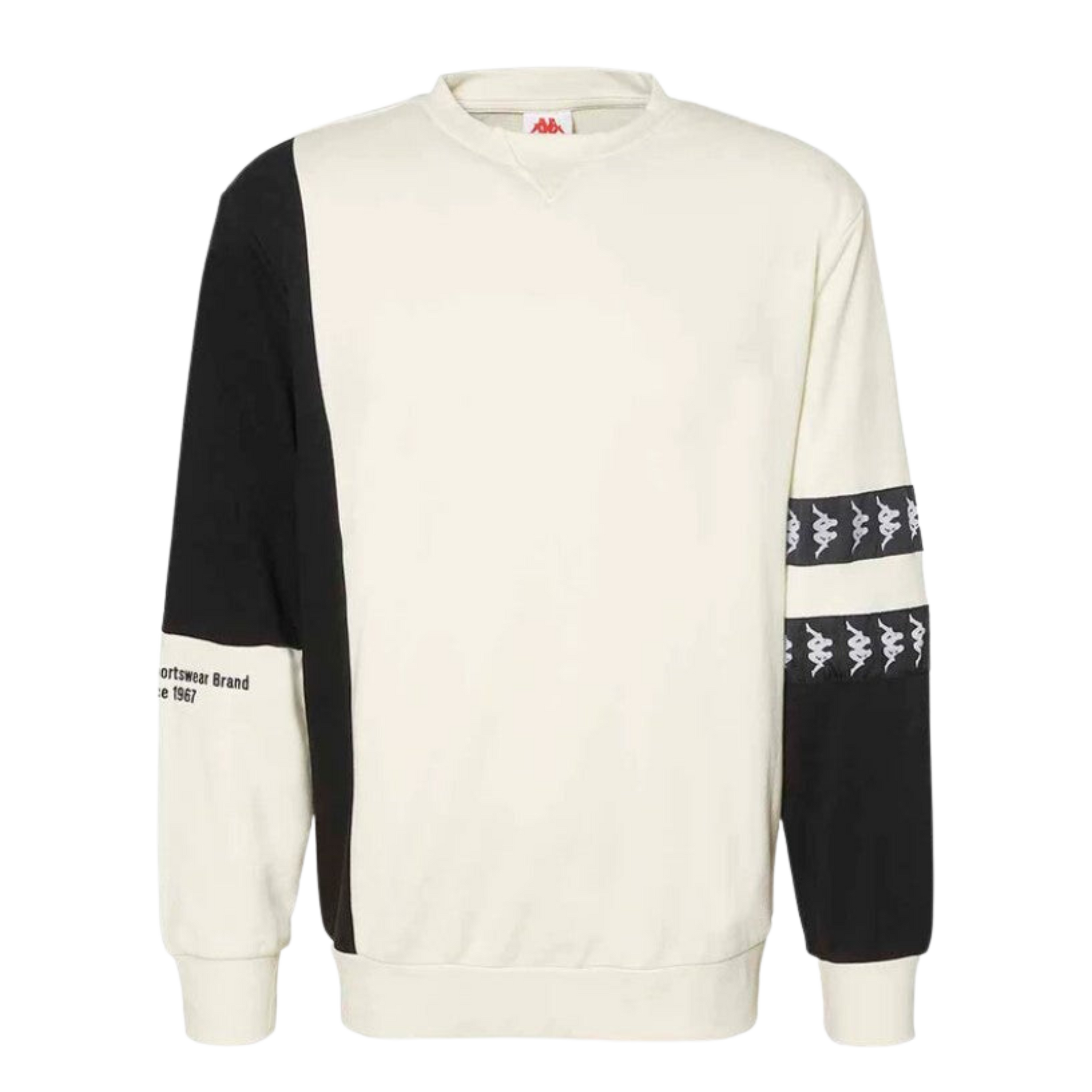 KAPPA SUDADERA VANTO AUTHENTIC BLANCA