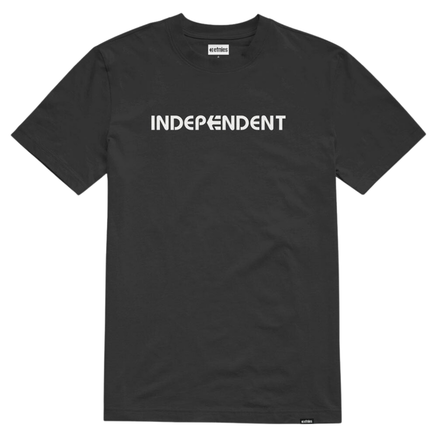 ETNIES X INDEPENDENT BLACK S/S LOGO