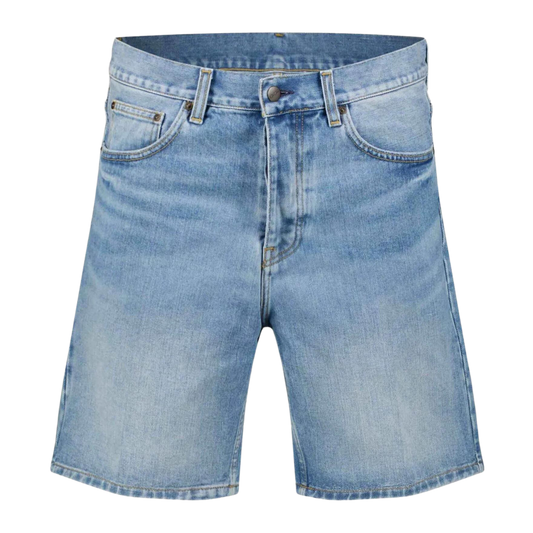 CARHARTT WIP PONTIAC SHORT LIGHT BLUE