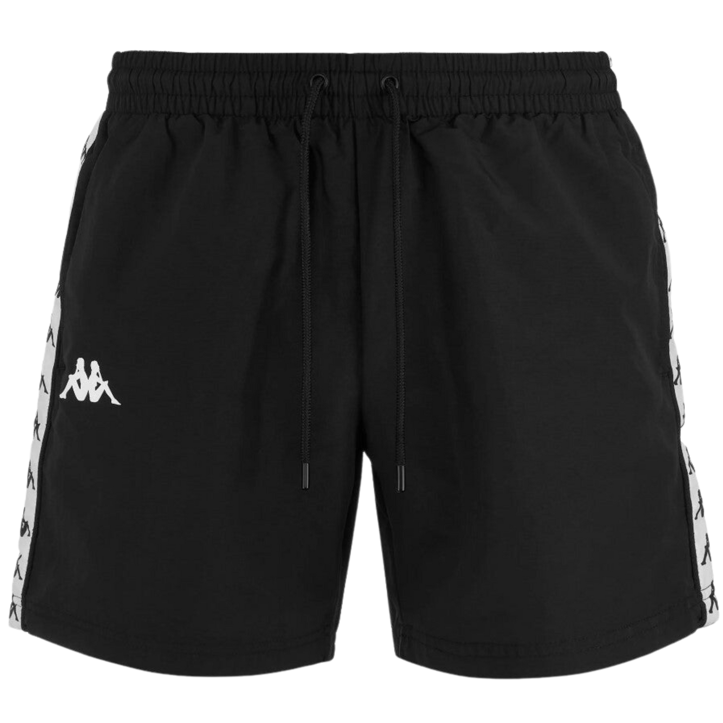 KAPPA BANDA CONEY SWIMMING SHORTS BLACK/WHITE