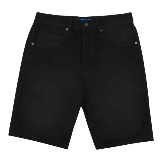 DCSHOESCO WORKER BAGGY DENIM SHORT BLACK