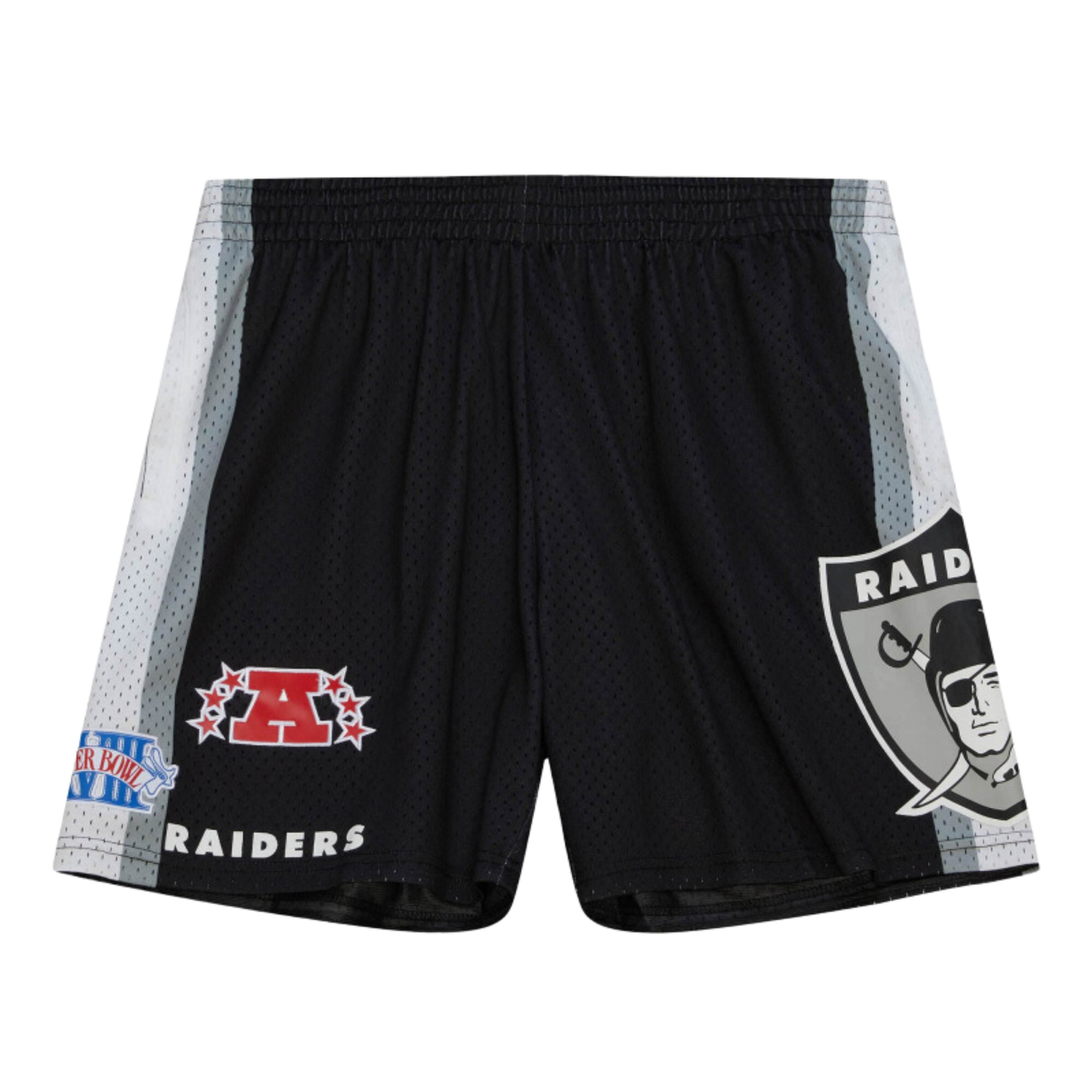 MITCHELL & NESS CITY COLLECTION MESH SHORTS OAKLAND RAIDERS